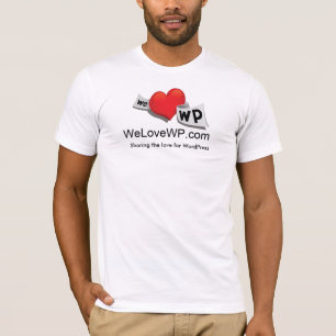 T-shirt WeLoveWP.com - customisé - customisé