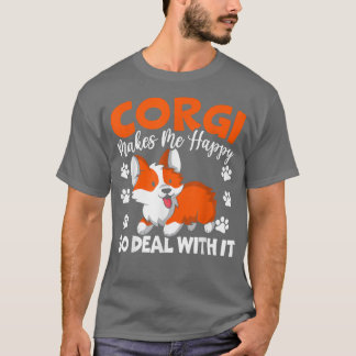 T-shirt Welsh Corgi propriétaire Amoureux des chiens de ch