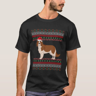 T-shirt Welsh Springer Spaniel Christmas