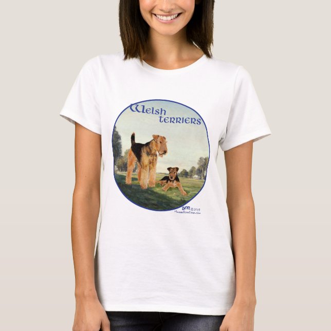 T-shirt Welsh Terriers (Devant)