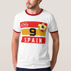 T - Shirt Weltmeisterschaft-Spaniens #9 Torres