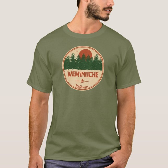 T-shirt Weminuche Wilderness Colorado (Devant)