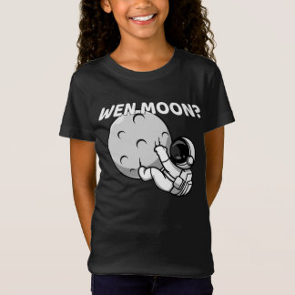 T-Shirt Wen Moon ? - Mème d'astronaute en cristal drôle