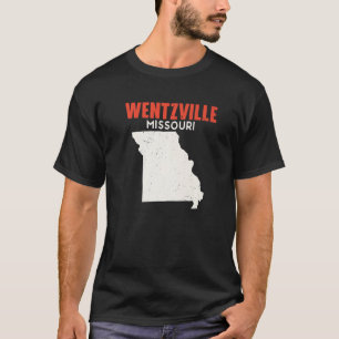 T-shirt Wentzville Missouri USA État Amérique Voyage Misso