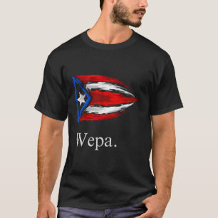 T-shirt Wepa Porto Rico Portoricaine Flag Pride
