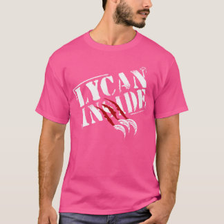 T-shirt Werewolf Lycan à l'intérieur Wolf Beast Horreur Lo