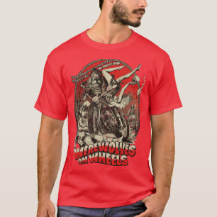 T-shirt Werewolves on Wheels 1971