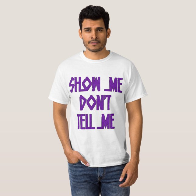 T - Shirt Wert anzeigen (Vorne ganz)