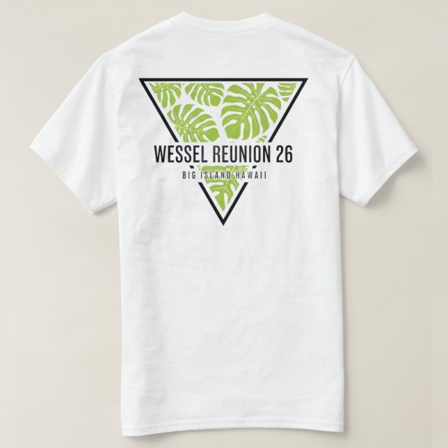 T-SHIRT WESSEL REUNION 2026  (Design dos)