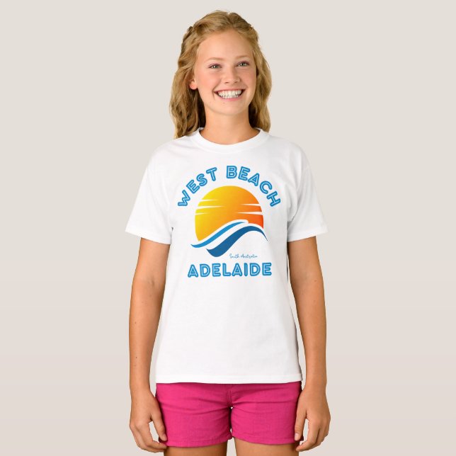 T-shirt WEST BEACH ADELAIDE Australie DU Sud (Devant entier)