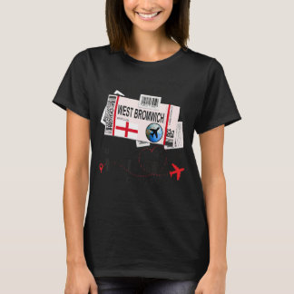 T-shirt West Bromwich Girl West Bromwich Boarding Pass