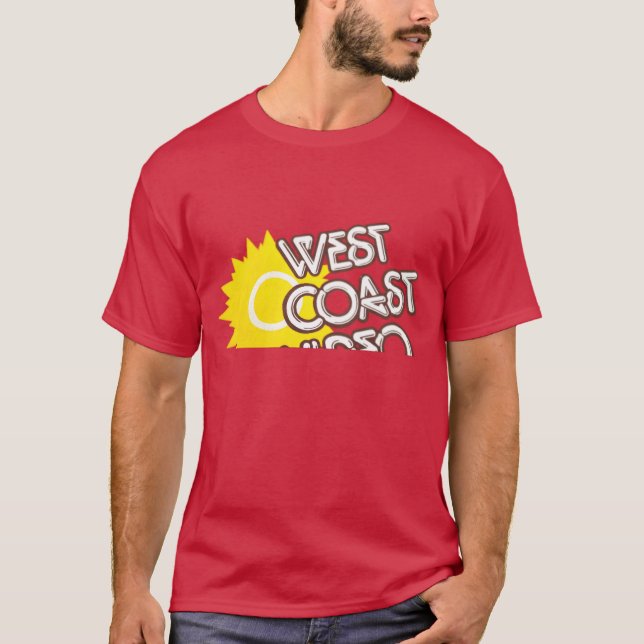 T-shirt West Coast Video retro (Devant)