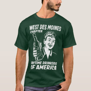 T-shirt West Des Moines Chapitre Boissons diurnes Bière Io