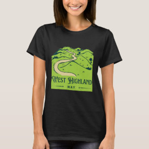 T-shirt West Highland Way Scotland South West Coast Path