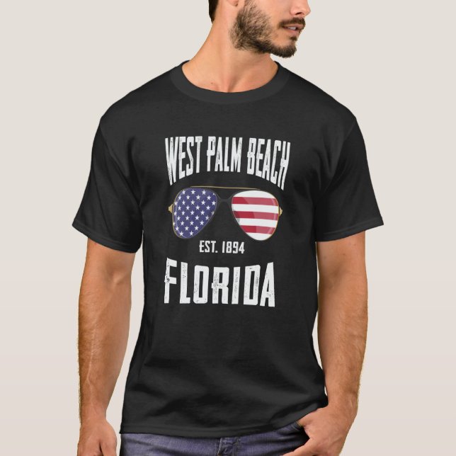 T-shirt West Palm Beach (Devant)