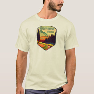 T-shirt West Penn Trail Pennsylvania Colonnes