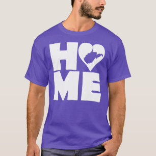 T-Shirt West Virginia Home Heart State Tees