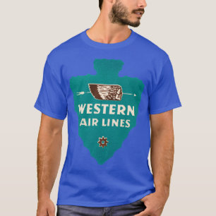T-shirt Western Airlines 1955