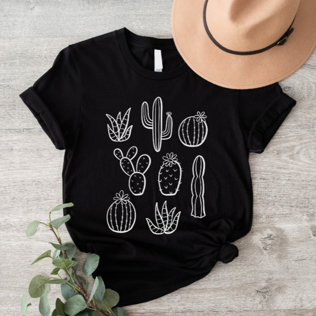 T-shirt Western Cactus Plants Desert Boho Botanical Garden (Créateur téléchargé)