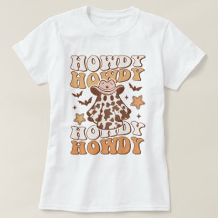 T-shirt Western Country Cowgirl Howdy Funny Halloween