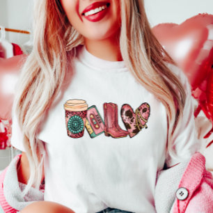 T-shirt Western Love Valentine