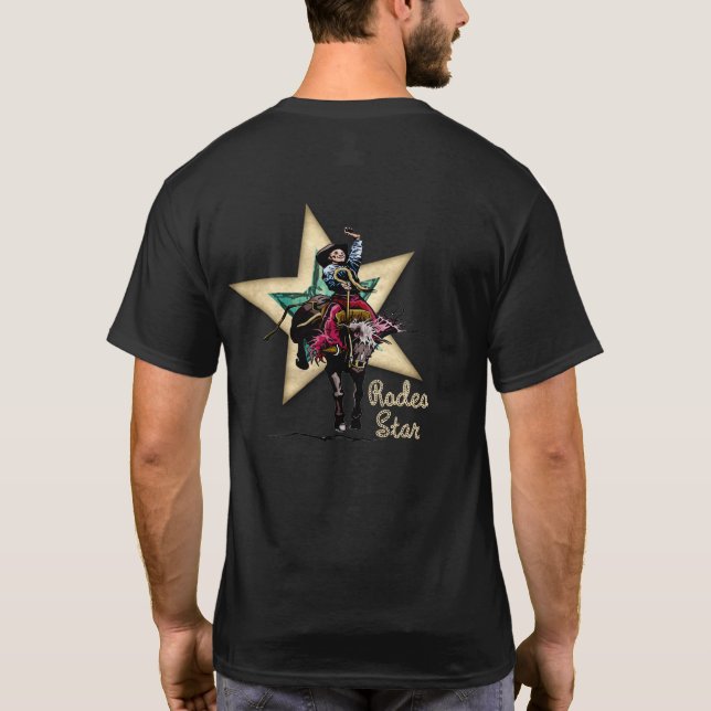 T-shirt western Rodeo Cowboy (Dos)