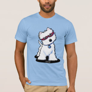 T-shirt Westie de chiens KiniArt