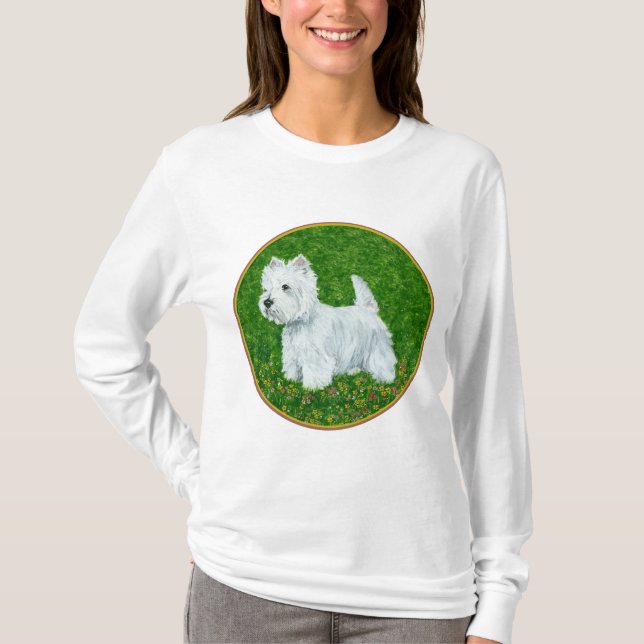 T-shirt Westie Greengrass (Devant)
