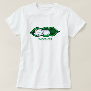 T-Shirt Westie Terrier Sweet Pea Pod