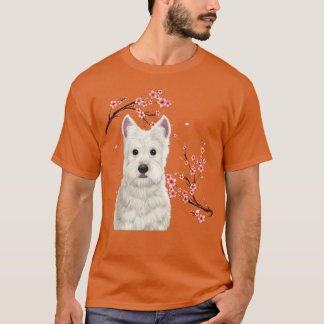 T-shirt Westig Japonais Cerise Blossom Sakura Flower V