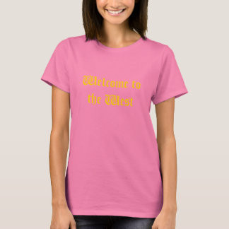 T-shirt WestWelcomeOlive