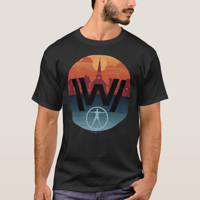 T-shirt Westworld | Logo de l'église Escalante (Devant)