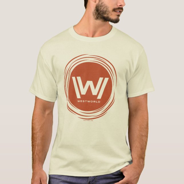T-shirt Westworld | Logo Sun stylisé (Devant)
