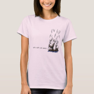 T-shirt Wet Westie