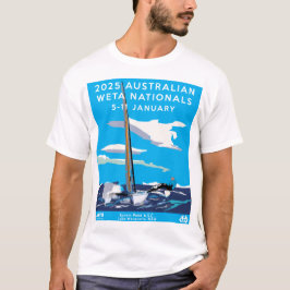 T - Shirt Weta - Weiß/Orange 2025