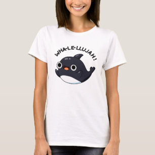 T-shirt Wha-le-llujah Amusant Animal Whale Pun