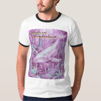 T-shirt Whale in Wonderland Underwater Art