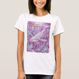 T-shirt Whale in Wonderland Underwater Art