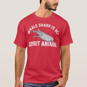 T-shirt Whale Shark Is My Spirit Animal Marine Biology Sha