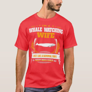T-shirt Whale Watching Femme Christmas Cadeau ou Anniversa