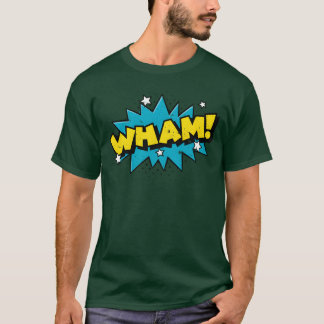 T-shirt Wham Comic Bubble funny