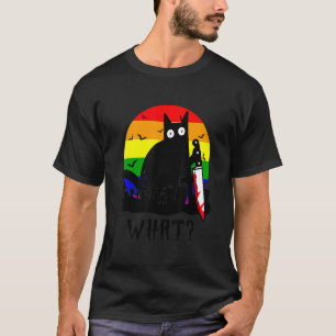 T-shirt What Black Cat Lgbt