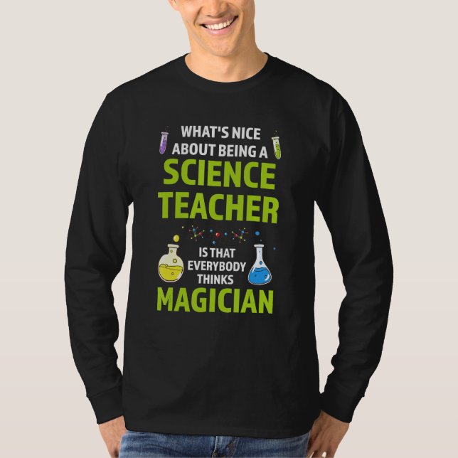 T-shirt what's nice about science teacher Science Science  (Devant)