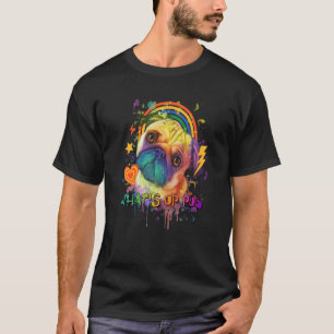 T-shirt Whats Up Carlin Chien Humor Animaux de compagnie D