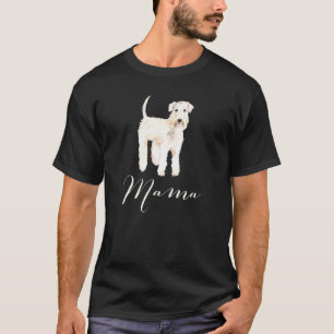 T-shirt Wheaten Terrier Chien Mama Teaten Chien Wheaten Ma