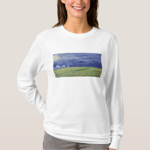 T-shirt Wheatfields de Vincent van Gogh   sous le nuage