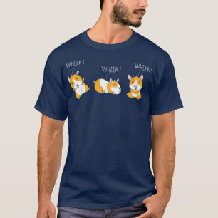 T-shirt Wheek Wheek Wheek Guinea Pig Sound Cute Rodent
