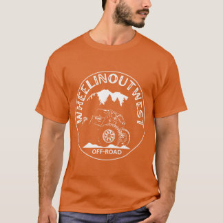 T-shirt Wheelinoutwest Off Road 4X4 Rock Crawler girl