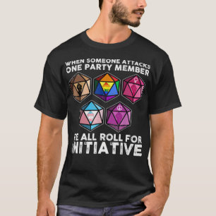 T-shirt When Someone Attacks One Party