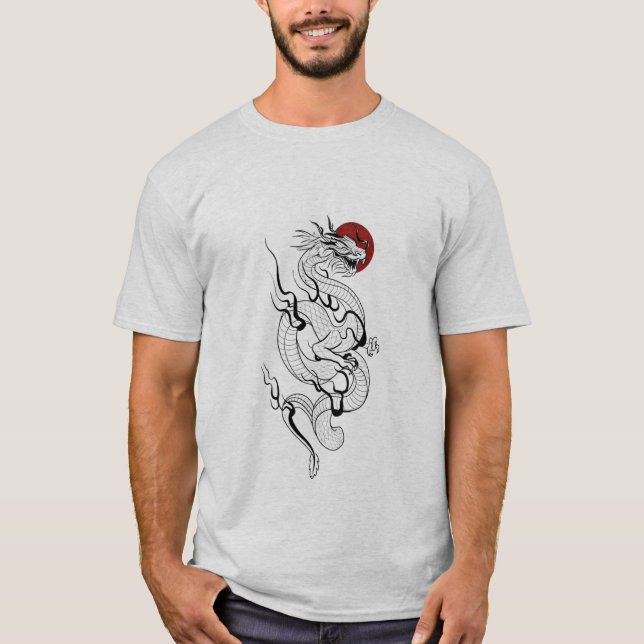 T-shirt Where Smoke Rises, Power Follows (Devant)